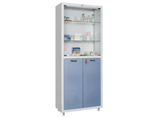 Медицинский шкаф ПРАКТИК HILFE МД 2 1670/SG